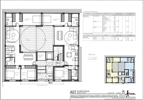 Se vende parcela con proyecto de edificio residencial – Suárez - Málaga capital